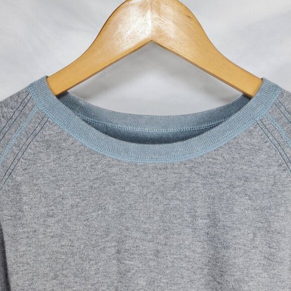 Ted Baker Men's Gray Pullover Sweater Long Sleeve Round Neck Size Medium (C-5) - Picture 3 of 10